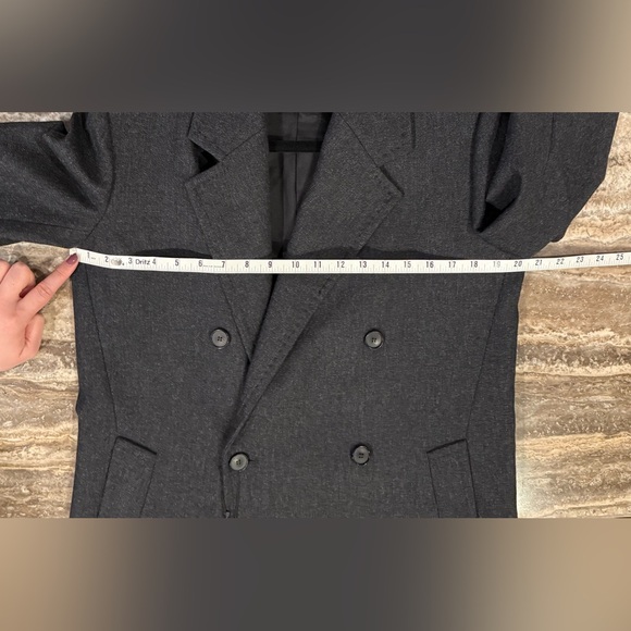 ZARA DOUBLE-BREASTED COAT - Picture 3 of 4